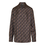 FF intarsia wool crewneck sweater