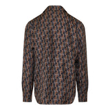 FF intarsia wool crewneck sweater