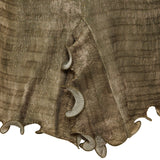 Printed pleated skirt