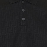 T-shirt with FF Karligraphy embroidery