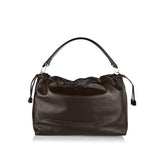 Maxi Mamma Baguette leather bag
