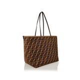 Roll large velvet tote bag