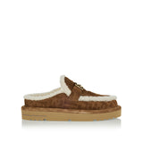 Apres chic FF suede sabots