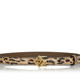 FF Diamonds leather belt