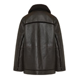 Reversible cocoon coat