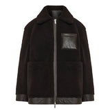 Reversible cocoon coat