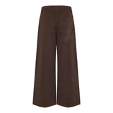 Brushed cotton trousers