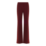 Demitria stretch-wool flared troursers
