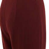 Demitria stretch-wool flared troursers