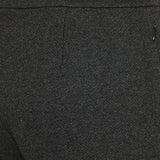 Herringbone knit kick trousers