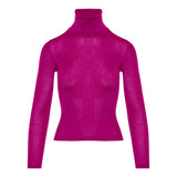 Ribbed wool-cashmere turtleneck