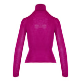 Ribbed wool-cashmere turtleneck