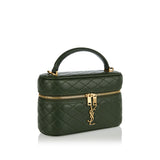 Gaby leather vanity bag