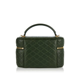 Gaby leather vanity bag