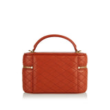 Gaby leather vanity bag