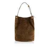 Niki Suede supple bucket bag