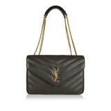 Loulou large matelassé leather shoulder bag