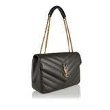 Loulou large matelassé leather shoulder bag