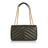Loulou medium matelassé leather shoulder bag