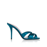 Chandelle satin mules