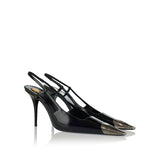 Jeanne slingback pumps