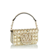 Locò embroidered small shoulder bag