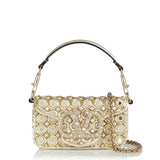Locò embroidered small shoulder bag