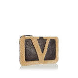 Viva Superstar sheepskin pouch