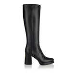 Fawcette VLogo leather platform boots