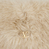 VLogo signature faux fur headband
