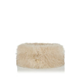 VLogo signature faux fur headband