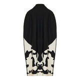 Western tie-neck cape