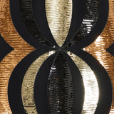 Sleeveless dress with collane embroidery