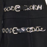 Printed midi skirt with internal motif