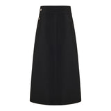 Printed midi skirt with internal motif