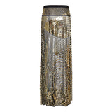 Pucci embroidered tulle skirt