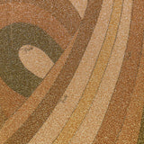 Iride-print lamé jersey midi skirt