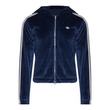 x Wales Bonner cotton zip-up hoodie