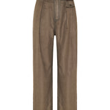 Cotton-blend tailored trousers