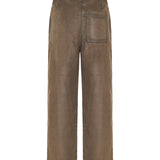 Cotton-blend tailored trousers