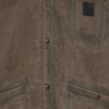 Cotton-blend overshirt