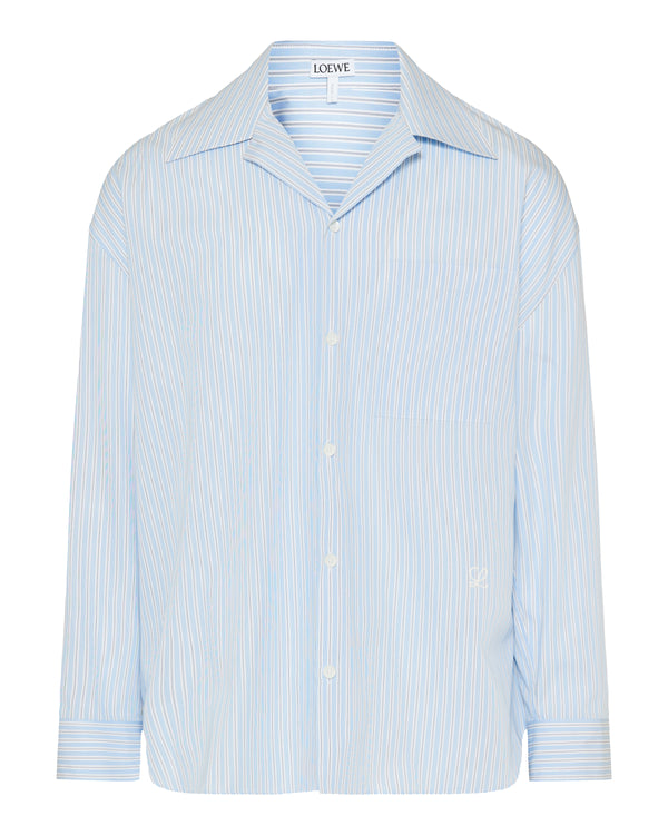 Striped cotton shirt