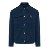 Overdyed canvas carpenter jacket