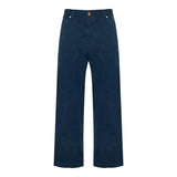 Overdyed canvas carpenter trousers