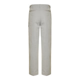 Gabardine cargo trousers
