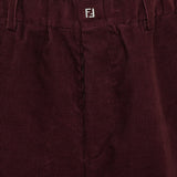 Cotton corduroy trousers