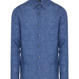 Brioni Linen button-down shirt
