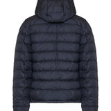 Vermeille hooded short down jacket