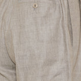 Tigullio wool-linen tailored trousers