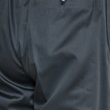 Tailored cotton trousers